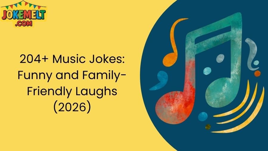 204+ Music Jokes: Funny and Family-Friendly Laughs (2026)