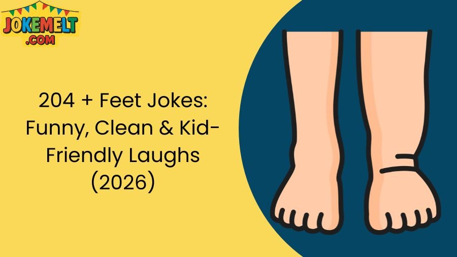 204 + Feet Jokes: Funny, Clean & Kid-Friendly Laughs (2026)